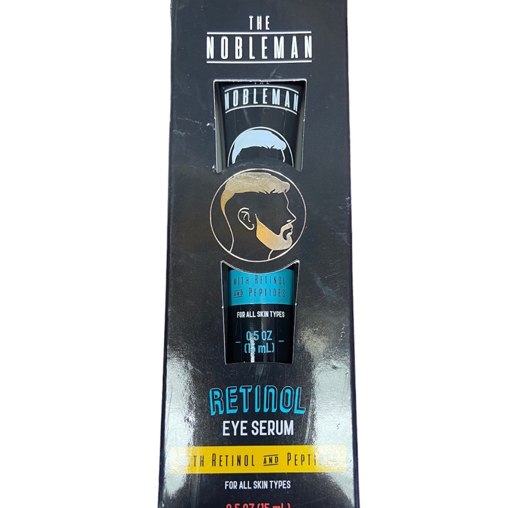 NIB The Nobleman retnol peptides eye cream unopened syrum .5 oz 
New in box